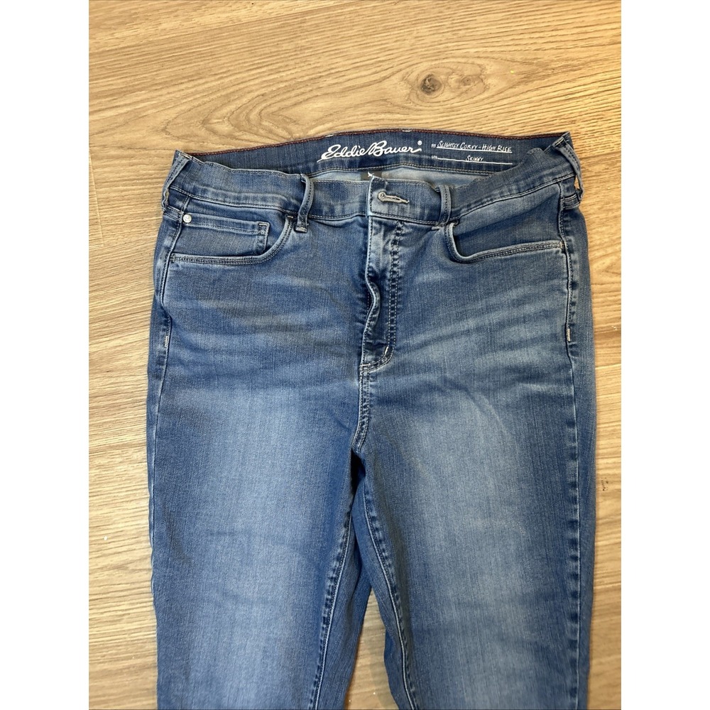 Eddie Bauer‎ Slightly Curvy High Rise Skinny Women's 14